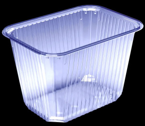 Контейнер прямоуг.плоский 2000 мл (СПК) /186 * 132 * 120мм/ /100шт*уп/500шт*кор/БЕЗ КРЫШКИ/ кр. 8022