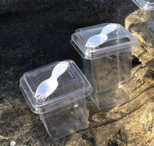 ПР-СТ 80 H-120 Контейнер для десерта ПЭТ (500мл)/360 шт/ крышка 22233