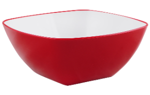 Салатник квадр. "ПРЕМИУМ" 2,0л  (7шт.*кор) ПолБыт 34700