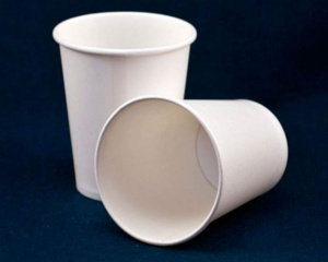 Стакан бумаж. 250мл Белый ЛАЙТ  для гор/нап. (1000шт/кор) ЛигаПак d=79мм 