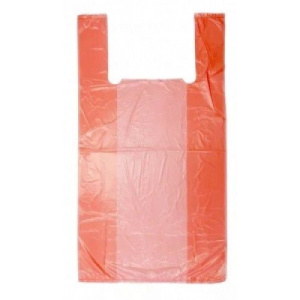 Пакет типа "Майка" /23*43см/ (2,4г) Оранжевая (90шт*50 пачек) (АХ) 