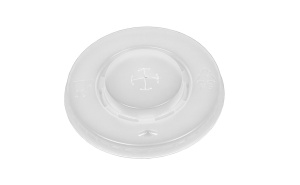 Крышка d=90 мм белая для Cтакана д/холод. 300/400/500мл, 100шт/2000шт/ЛП