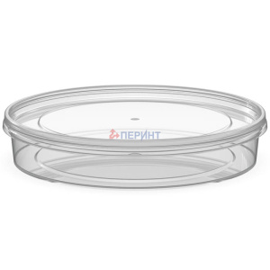 Банка шайба 250 мл d 145 мм h 27 мм  (400 шт) Перинт/крышка 21506 