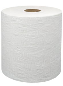 Полотенца бумажные1-сл рулонные  с цент. выт. 300 м белые LIME 25 г/м.кв /6шт*уп/20.300-С