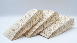 Пакет крафт  V-дно 100*50*300 40гр (беж) с/п " Выпечка" ЛП (40/50шт/2000шт)