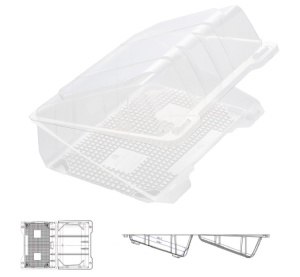 Емкость  ДК-19/12 ПЭТ   /190х120х60/ 300шт/УЮ 