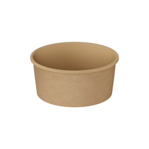 1ЕА Супник бум OneBowl 760мл Крафт /d145/125  Н65мм/ (25/300 шт*кор) / кр 38707, 38708