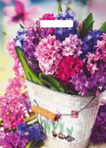 Пакет с выруб. руч. 29х40 (35) Весенние краски /20уп*50шт/1000/ ВУР59028 (АРТПЛАСТ)