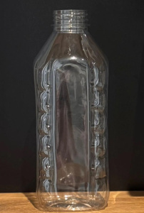 Бутылка ПЭТ   1,0л "Детокс" без крышки /70шт*уп/ крышка 38 мм - 20156/38158