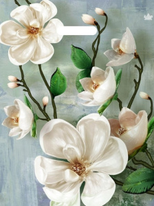 Пакет с выруб. руч. 38х45+6 (60) (Тико) ПВД глянец Богемия /500/50