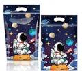 Пакет Подарочный zip-lock 15х22 Космонавт  Р318 /50/5000