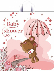 Пакет с петл.ручкой (ТИКО)36х40 (37) ПНД Мой медвежонок /300/ 