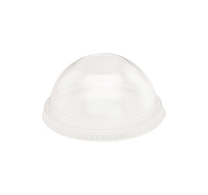 Крышка d=75 мм Complement для креманки 125мл.PET купольная БЕЗ отверстия (50/1500шт) ПОД ЗАКАЗ