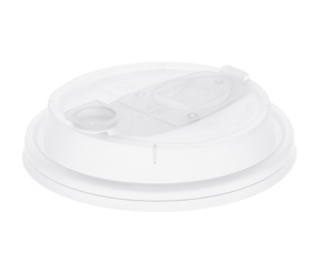 Крышка для Стакана ГОР. d=80 мм с заглушкой Тип Е прозрачная (ВЗЛП) (1000 шт) /3023П