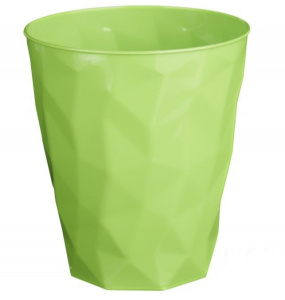 Стакан 200 мл. "ЛЁД" салатовый PS  /25 шт х 20 уп/400шт в кор/ ВЗЛП/1018сал