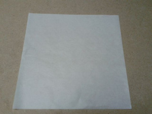 Обертка для гамбургера 280*280мм ВПМ + парафин белая 1000 шт /