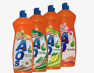 Моющее ср-во д/посуды 900 мл AOS в ассортименте /12шт/