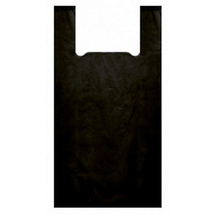 Пакет типа "Майка" /32*60см/ (10гр) Дуб чёрный (100 шт х ... уп/...000) (АХ)  