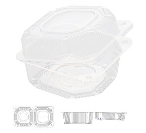 Емкость  К-11 Кр (В) ПЭТ   /110х110х70/ 600шт/УЮ аналог РК 11 Д