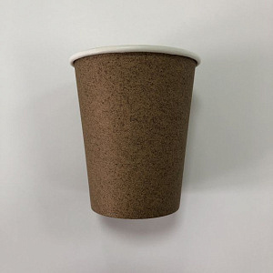 Стакан бумаж. 350мл Крафт (под)  (50шт*20уп/1000шт/кор) ЛигаПак d=90мм 