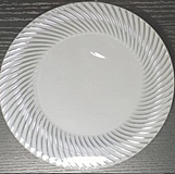 Тарелка D=230мм пластик Элегант галактика серебро Т232 (36пач/6шт/216шт)