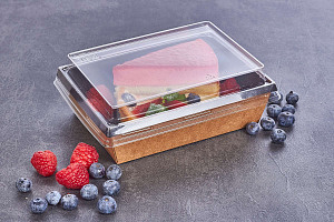 1ЕА Контейнер картонный  500мл/bBL Черный /120х160х45/ (50шт/400 шт*кор) / кр 26504, 26666