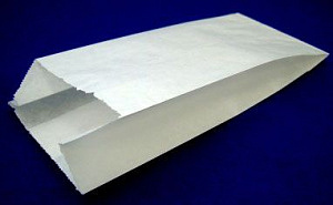 Пакет белый  V-дно 140*60*250 40гр (20/100шт/2000шт)