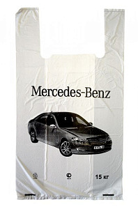 Пакет типа "Майка" /28*50см/ (5,0г) Мерседес 777 (4000шт*м/к _500шт*пачка)  (МП) 41574 