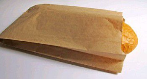 Пакет крафт  V-дно 250*100*390 40гр б/п М (15/100шт/1500шт)