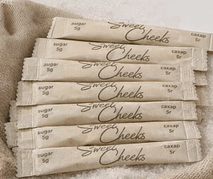 Сахар порционный Sweet Cheeks в инд.упаковке 5г (1000 шт/кор)