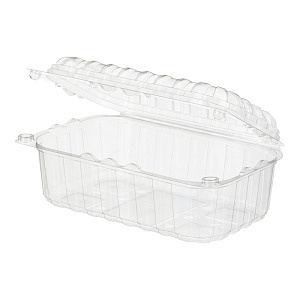  РКП-500 (ПЭТ) Контейнер под фрукты/овощи /188*118*75/с совместной крышкой  /360 шт/ прозр.1904314