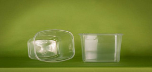 Контейнер прямоуг.СРЕДНИЙ  750 мл (УЮ)/138 * 102,2 * 86,7мм/ /100шт*10уп/ (1000шт*кор) БЕЗ КРЫШКИ