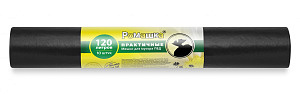 Мешок для мусора 120л. (30мкм) /68*105см "ПРАКТИЧНЫЕ" Ромашка ПВД (10шт*20рул._кор) ВР-0062/72 п