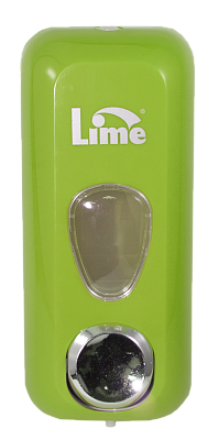 Диспенсер д/жидкого мыла 0,6л. (заливной) LIME зеленый / 971004/