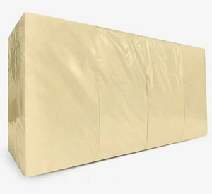 Салфетка 2-сл. 33*33 200 л 1/8 сложения KARVEL шампань  /10 пач*кор