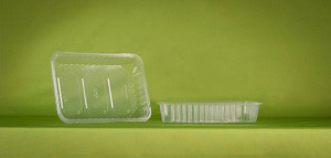 Контейнер прямоуг.плоский  500 мл (УЮ) /186 * 132 * 35мм/  ПП1 /100/500шт*кор/БЕЗ КРЫШКИ