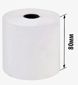 Чековая термолента д/кассовых аппаратов 80х18х80 /45м/6шт*уп/84