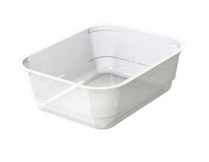 Контейнер для борт.питания ПС белый /90х70х28мм/ (2000шт*кор) СХЛ